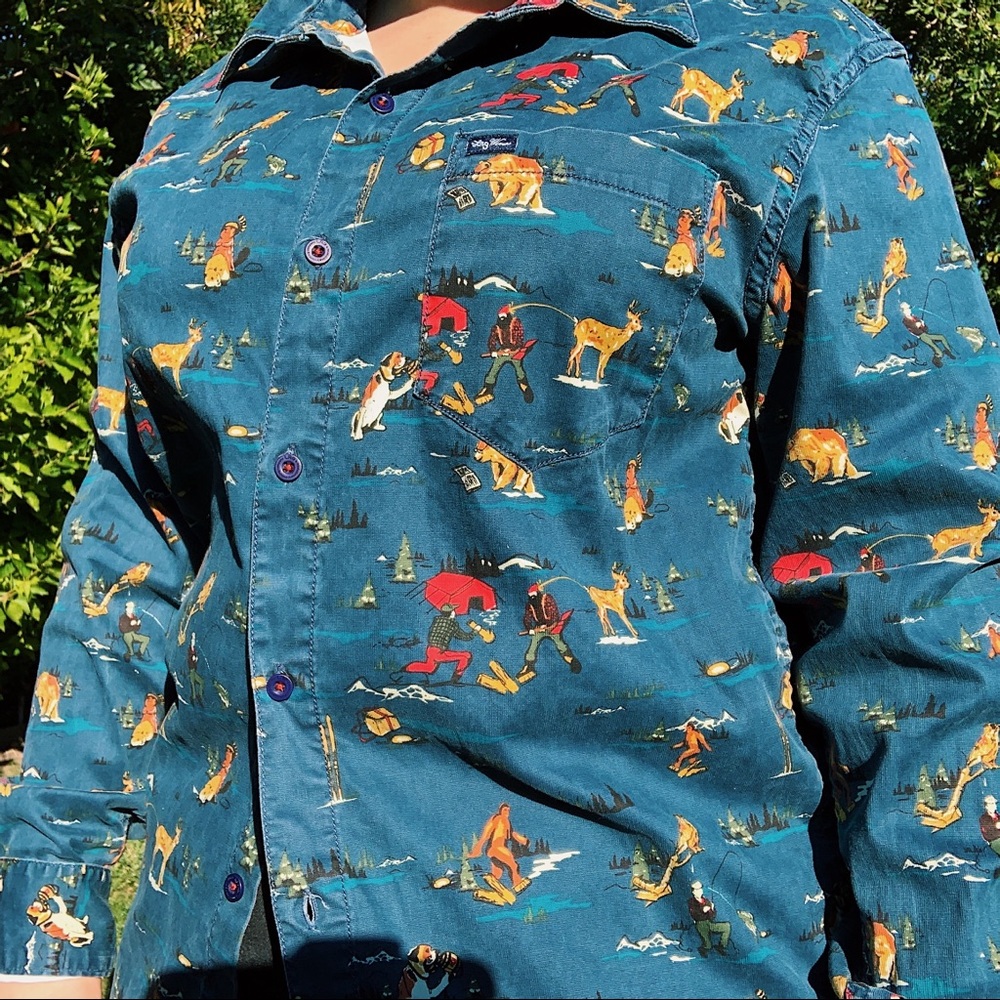 forest button down - Picture 3 of 7
